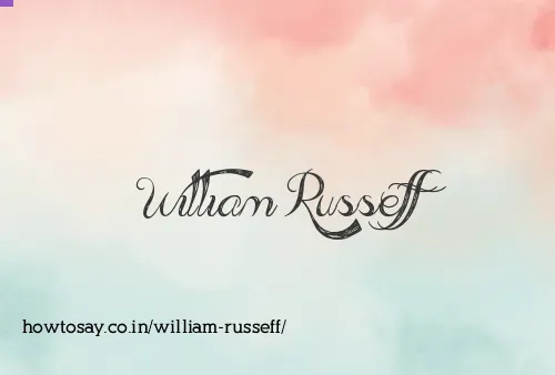 William Russeff
