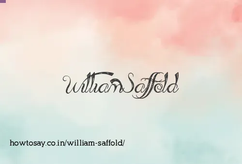 William Saffold