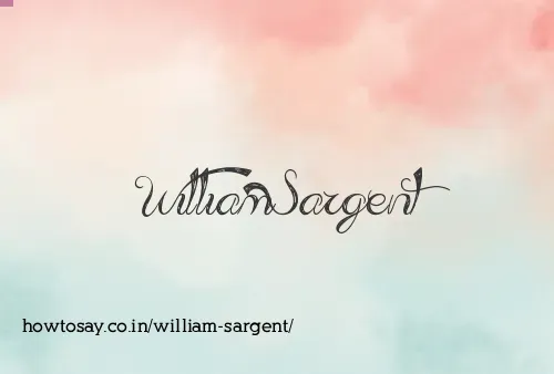 William Sargent