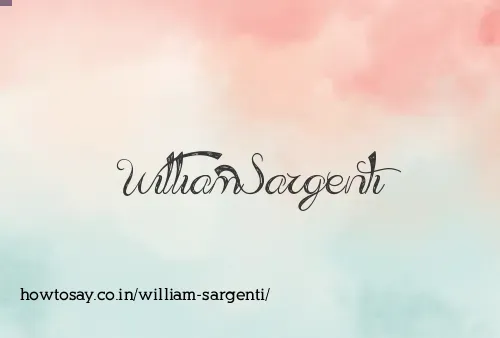 William Sargenti