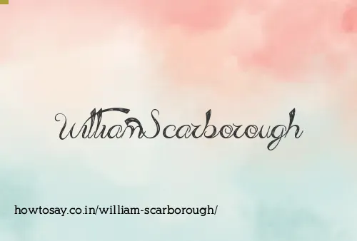 William Scarborough