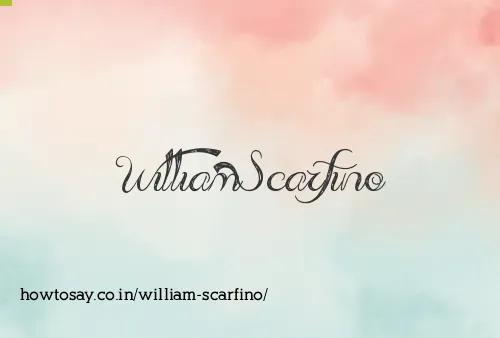William Scarfino