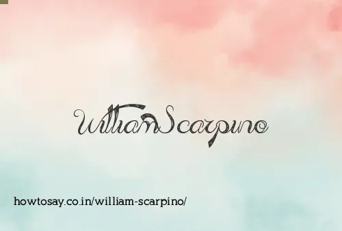 William Scarpino