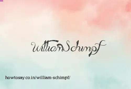 William Schimpf