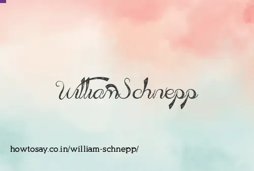 William Schnepp