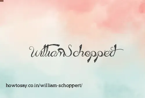 William Schoppert