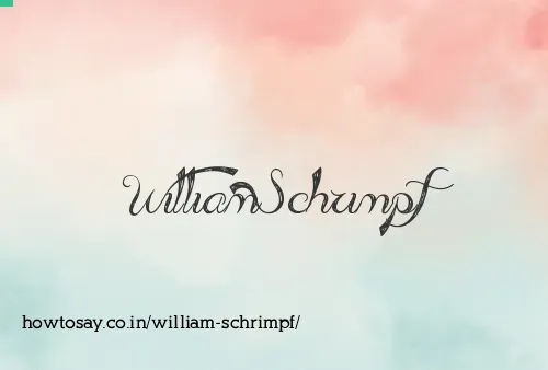 William Schrimpf