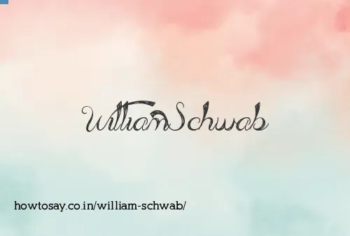 William Schwab