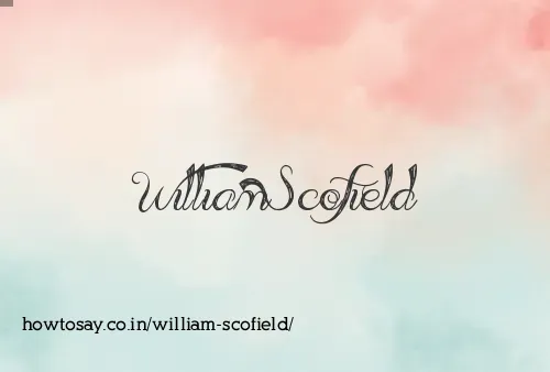 William Scofield