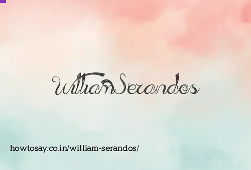 William Serandos