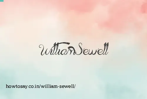 William Sewell