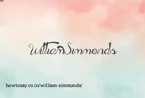 William Simmonds