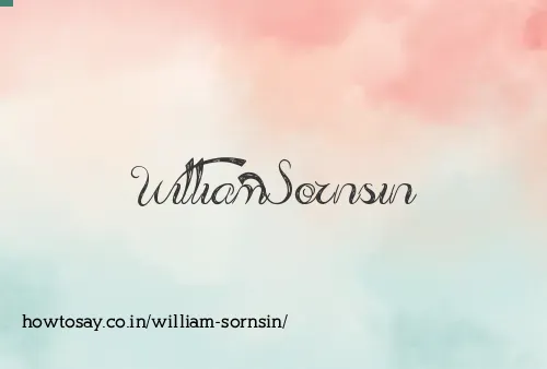 William Sornsin