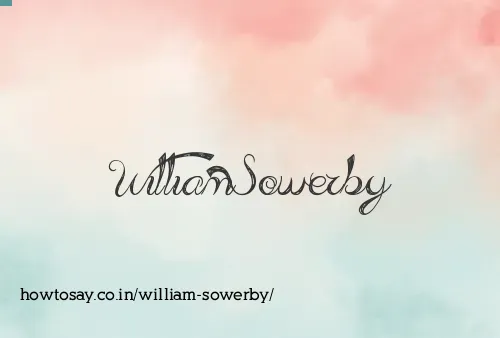 William Sowerby