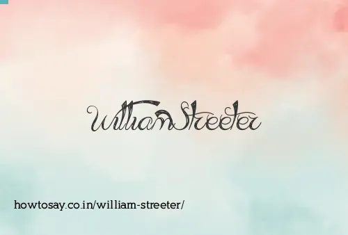 William Streeter