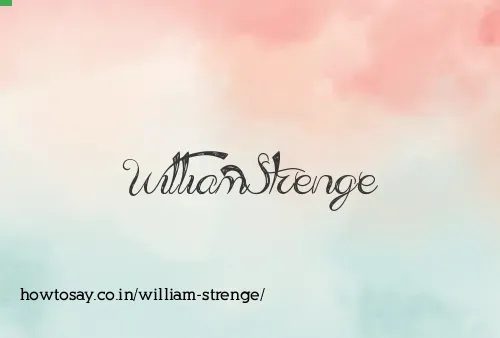 William Strenge