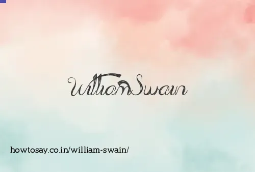 William Swain