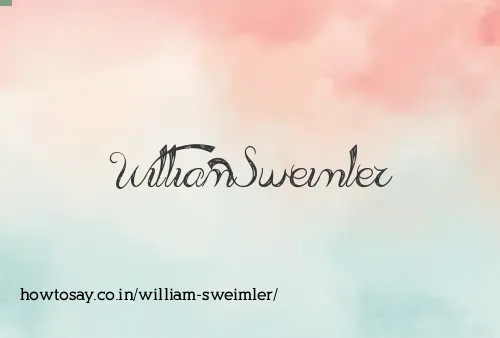 William Sweimler