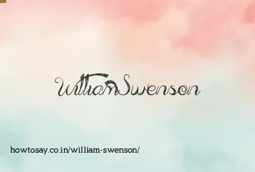 William Swenson