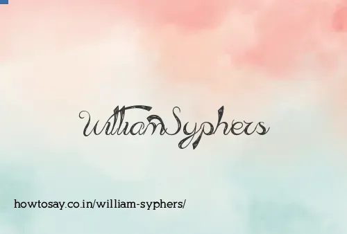 William Syphers