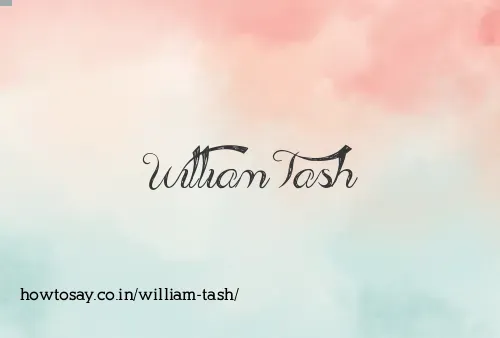 William Tash