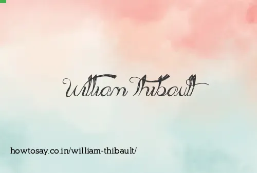 William Thibault
