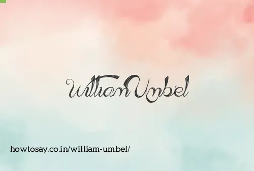 William Umbel