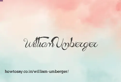 William Umberger