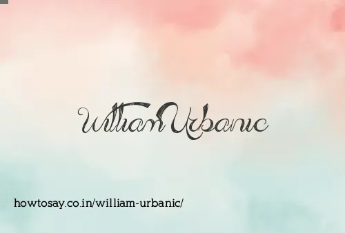 William Urbanic