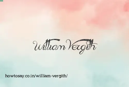 William Vergith