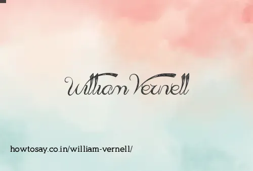 William Vernell