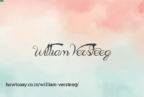 William Versteeg