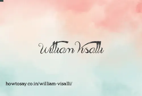 William Visalli