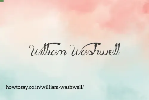 William Washwell