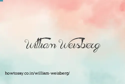 William Weisberg