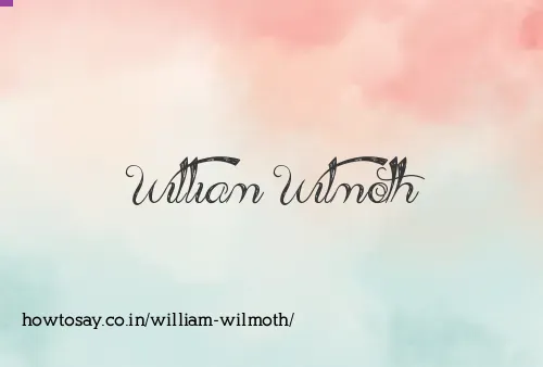 William Wilmoth
