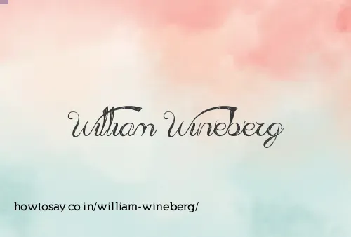 William Wineberg
