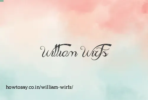William Wirfs