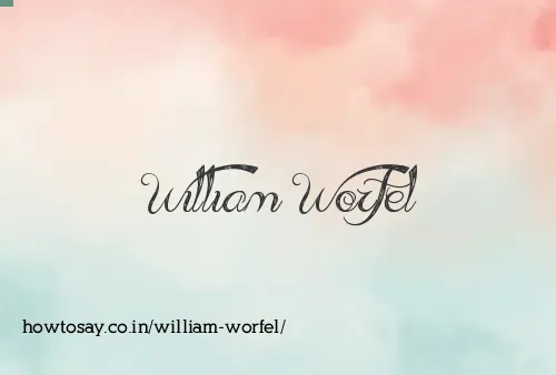 William Worfel