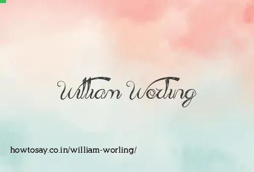 William Worling