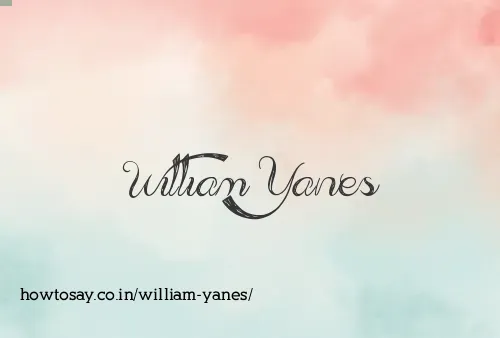William Yanes
