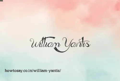 William Yantis