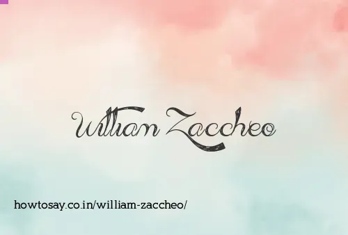 William Zaccheo