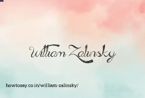 William Zalinsky