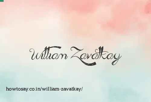 William Zavatkay