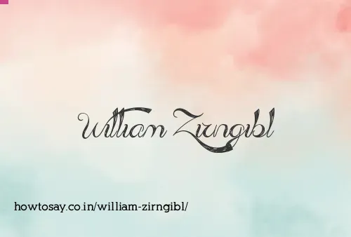 William Zirngibl