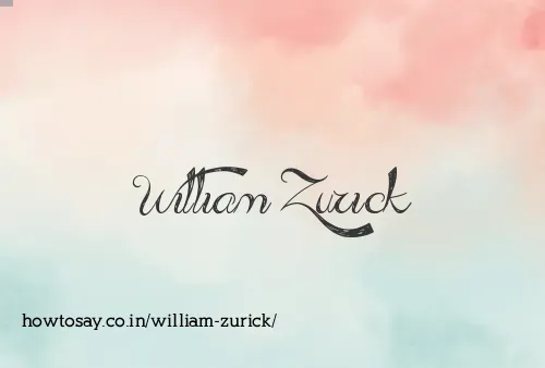 William Zurick