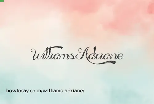 Williams Adriane