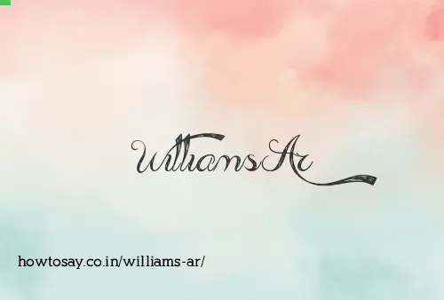 Williams Ar