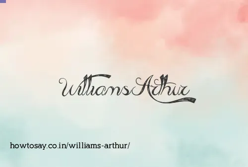 Williams Arthur